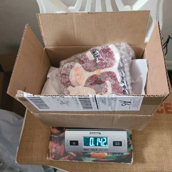 Publix Seasons Greetings Santa & Mrs. Claus Ceramic Christmas  Spoon Rest - Picture 5 of 5